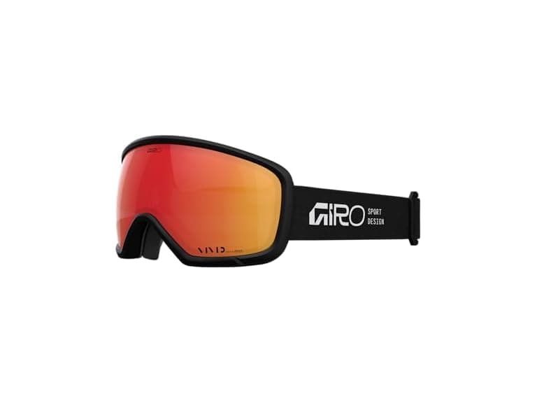 Giro Ringo Snow Goggle Black Stacked - VIVID Ember - Image 1