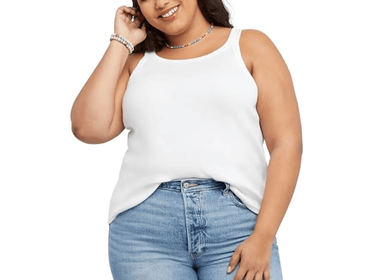 Hanes Women Originals Racerback Tank Top - Image 1