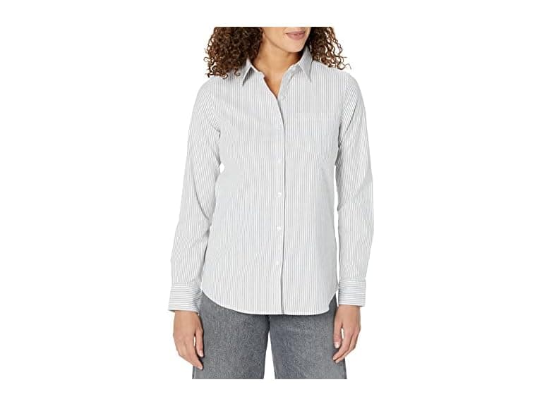 Amazon Essentials Women 6X Long Sleeve Down Shirt - Image 1