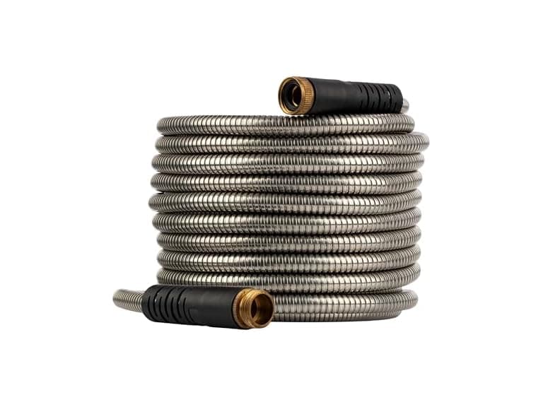 Kings County Stainless Steel Garden Hose 75 ft - Image 1