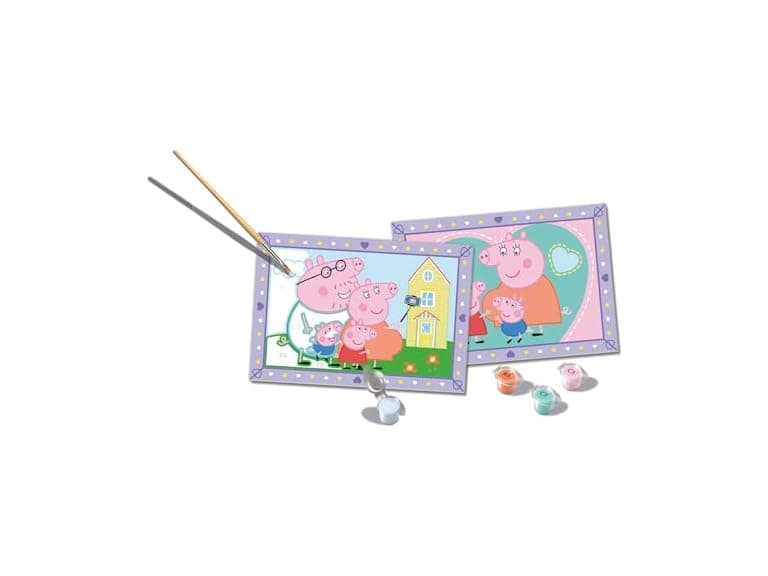 Peppa Pig Paint by Numbers Kit for Children - Image 1