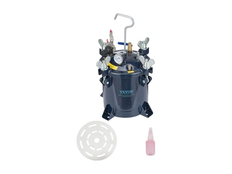 10L/2.5gal Spray Paint Pressure Pot Tank, 70PSI - Image 1