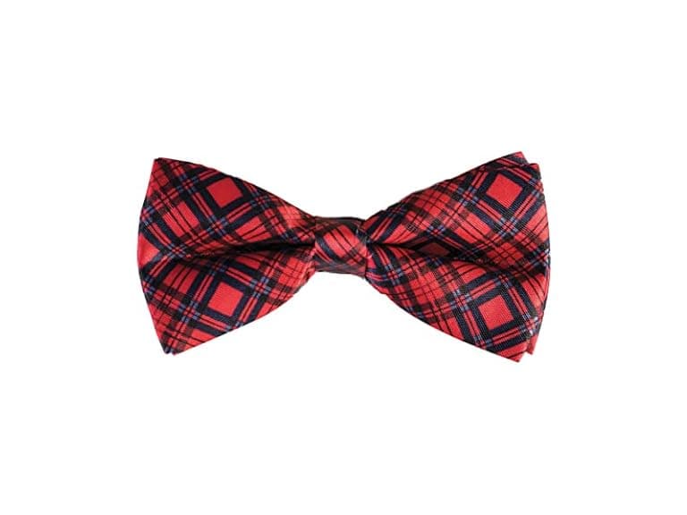 Forum Novelties Nerd Bowtie Bow Tie Plaid Geek - Image 1