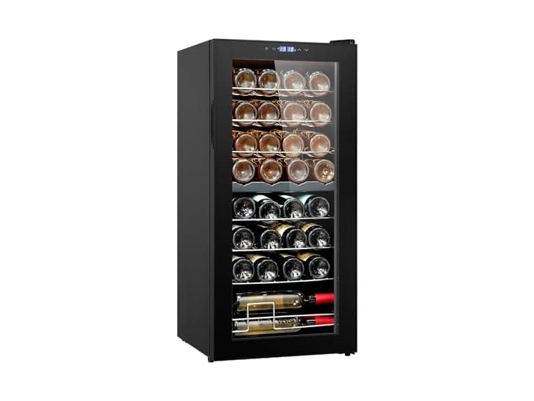 VEVOR 32-Bottle Wine Cooler - Image 1