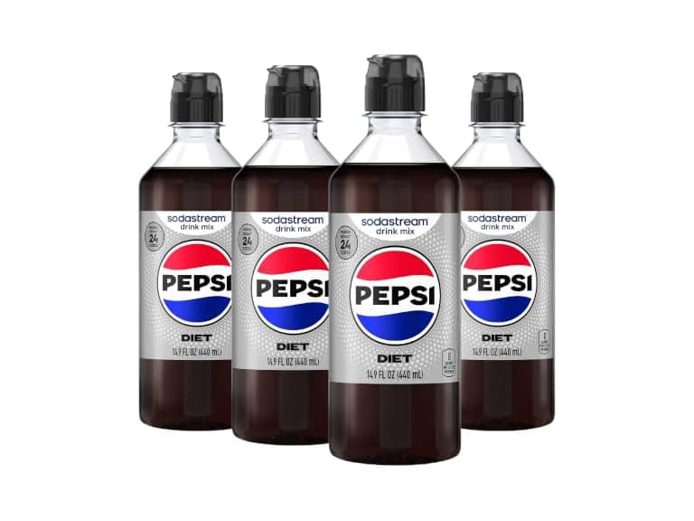 4PK SodaStream Diet Pepsi Drink Mix - Image 1