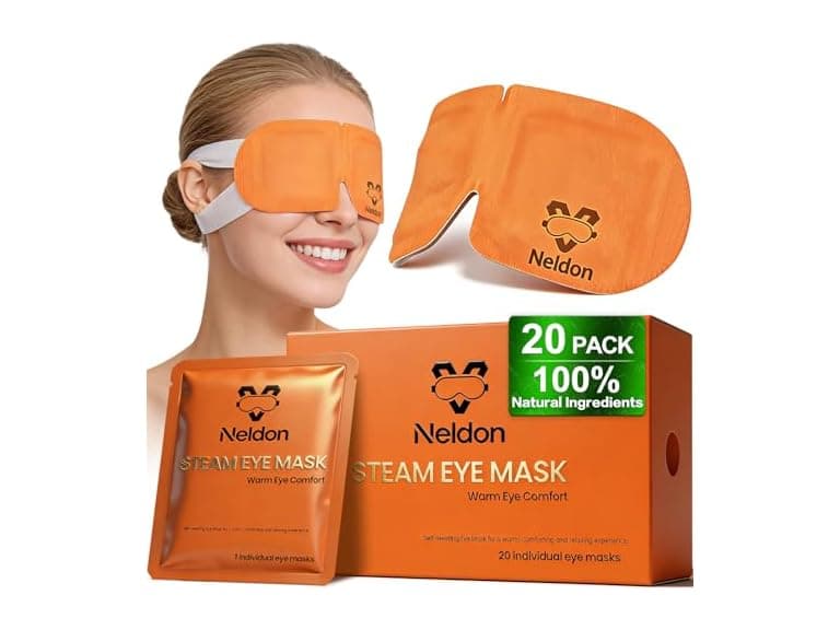 Neldon 20 Pack Steam Eye Mask Disposable - Image 1