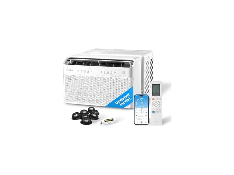 Midea 12000 BTU U-Shaped Smart Window AC 550 Sq Ft - Image 1