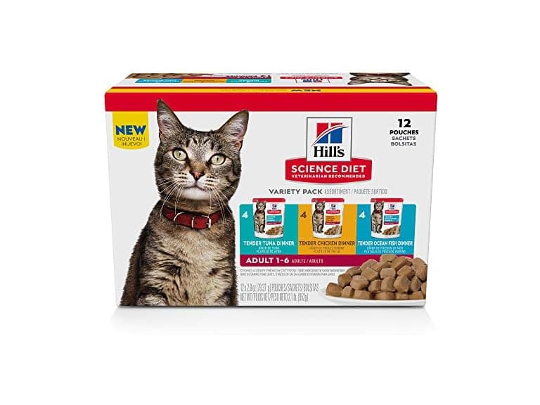 12PK Hill's Science Diet Adult 1-6 Wet Cat Food - Image 1