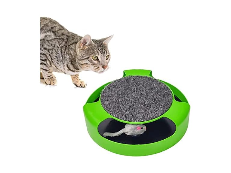 Kole KI-OC992 Cat Scratch Pad Spinning Toy - Image 1