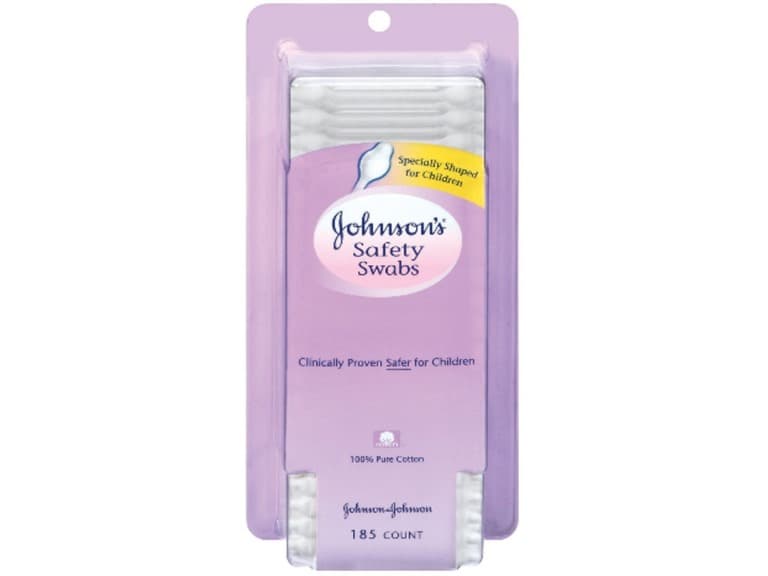 Johnson's Safety Swabs 185 Each - Image 1