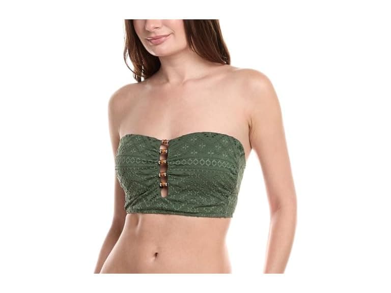 La Blanca Women Bandeau Bikini Swimsuit Top - Image 1