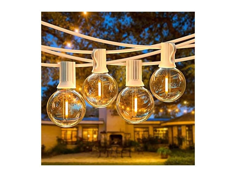 50FT LED G40 Globe String Lights 2200K - Image 1