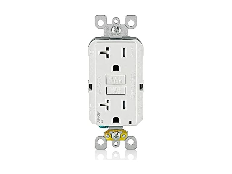 Leviton Dual-Function AFCI/GFCI Outlet, - Image 1