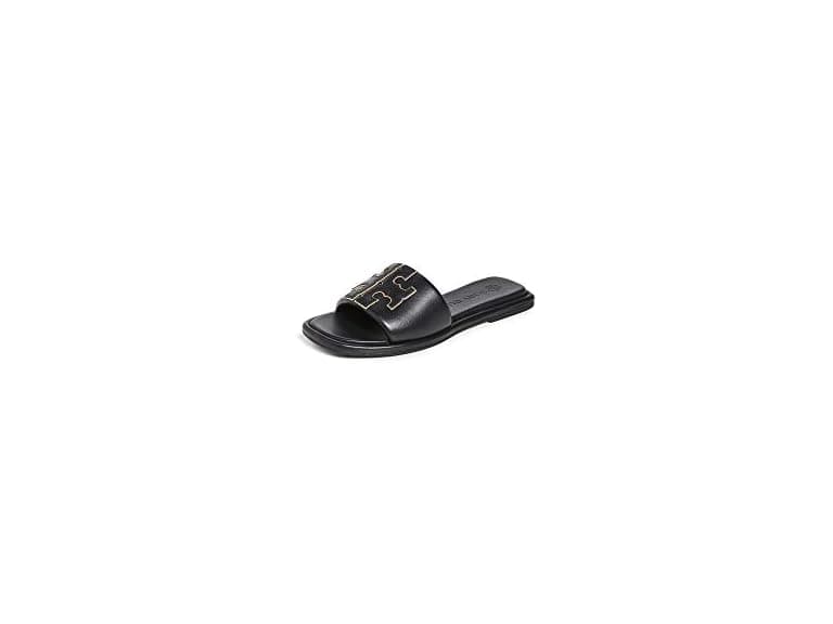 Tory Burch Double T Sport Slides - Image 1