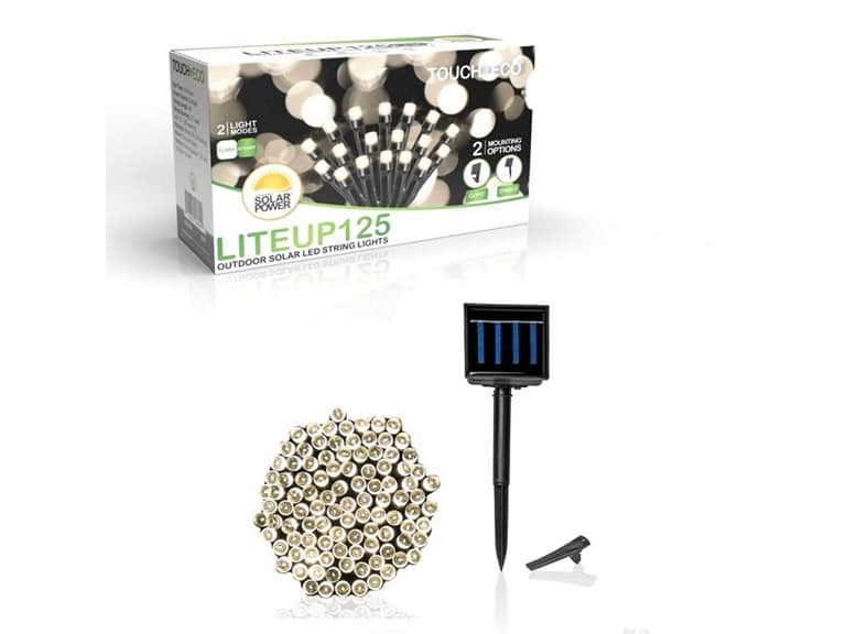 Solar LITEUP125 String Lights Warm White - Image 1