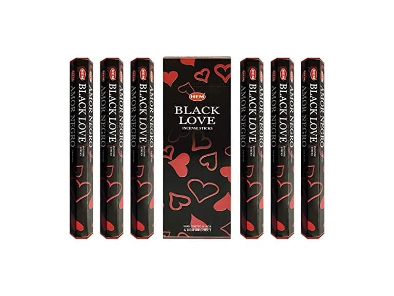 HEM Black Love Incense 20 Sticks - Image 1