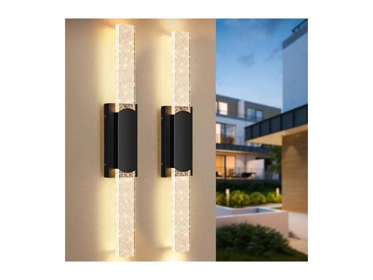 BesLowe 35.3in Large Wall Light 2-Pack - Image 1