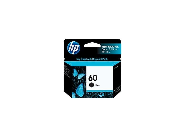HP 60 Black Original Ink Cartridge (Open Box) - Image 1