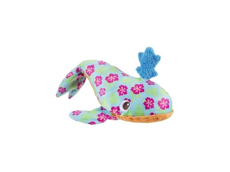 BarkBox Hawaiian Humpbark Whale Dog Toy - Image 1