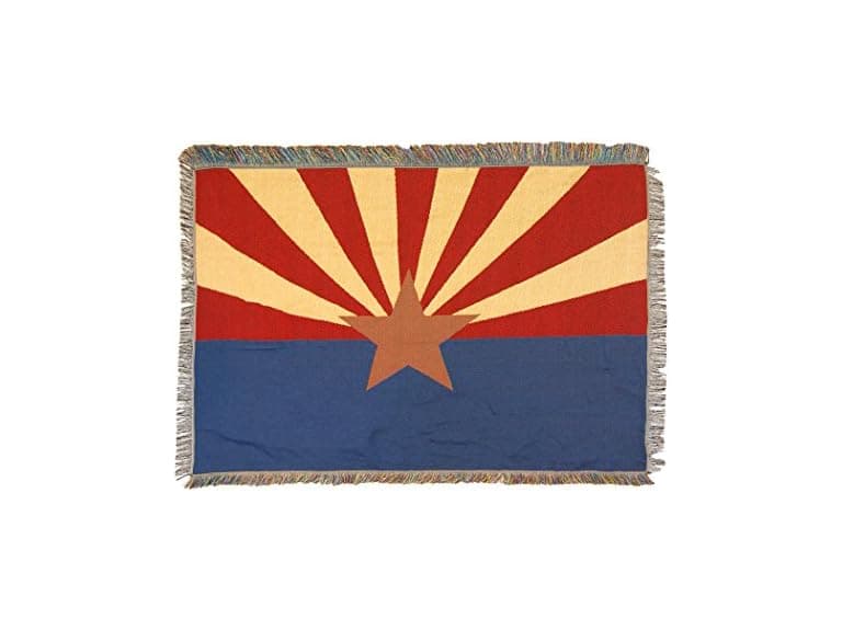 Arizona State Flag Tapestry Blanket - Image 1