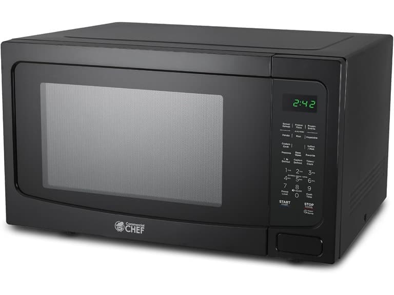 COMMERCIAL CHEF 1.6 Cubic Foot Microwave - Image 1