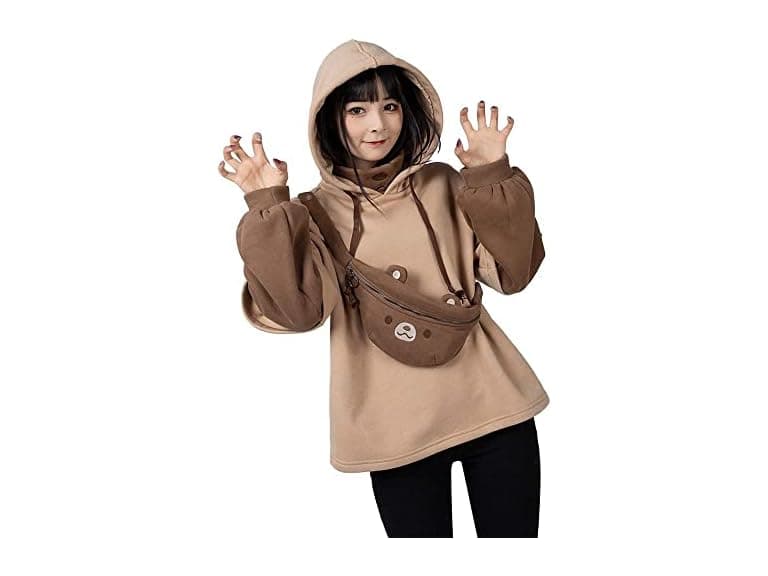 Cosfun Women (S) Bear Hoodies - Image 1