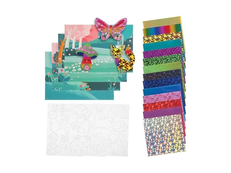 Stephen Joseph - Foil ArtCraft Kit for Kids, Garden - Image 1