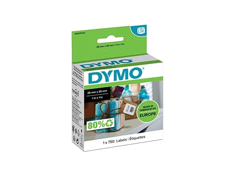 Dymo 25 mm x 25 mm LW Small Multi-Purpose Labels - Image 1