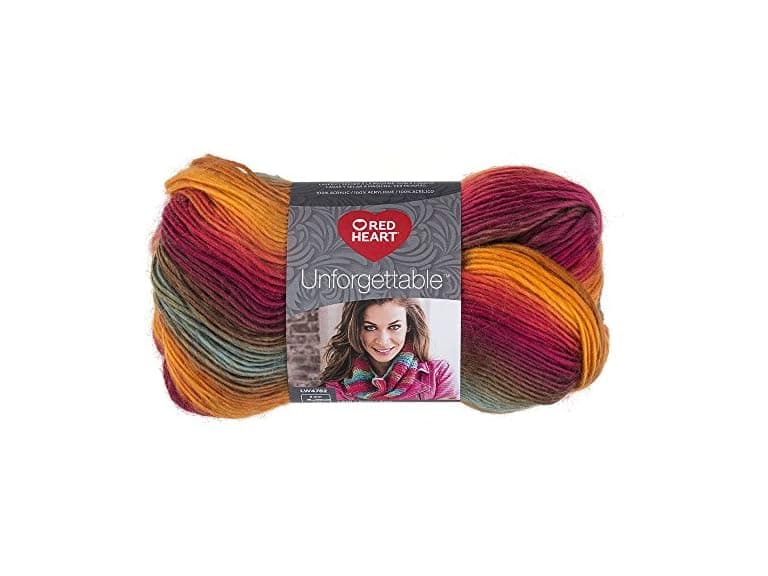 RED HEART Unforgettable Yarn, Sunrise - Image 1