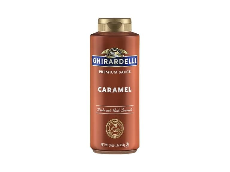 Ghirardelli Caramel Sauce Squeeze Bottle, 16 oz - Image 1