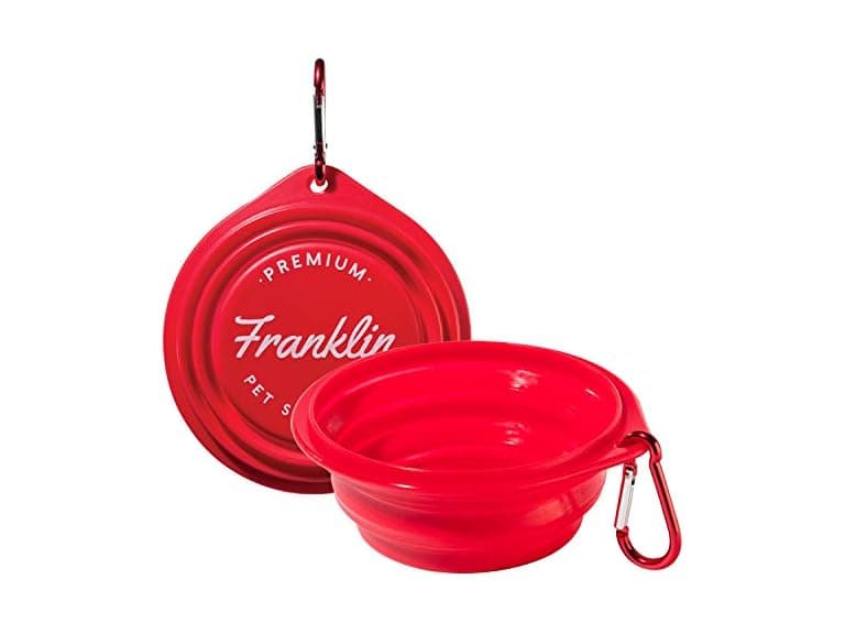 Franklin Pet Supply - Collapsible Pet Travel Bowl - Image 1