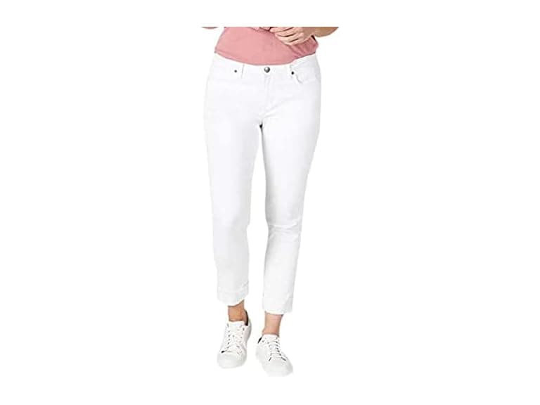 Riders Women (12) Fringe Cuff Boyfriend Jean - Image 1