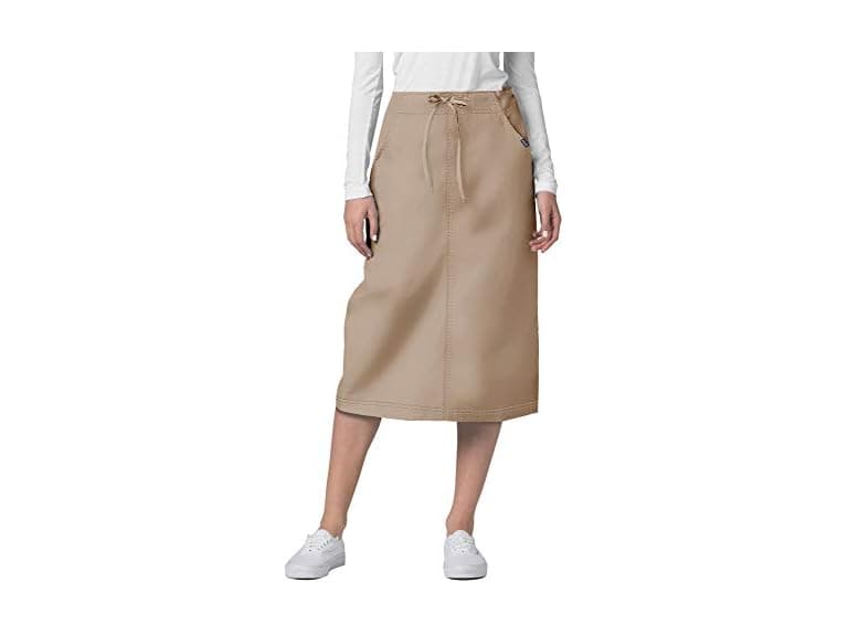 Adar Medical Uniforms Women (16) Mid-calf Skirt - Image 1