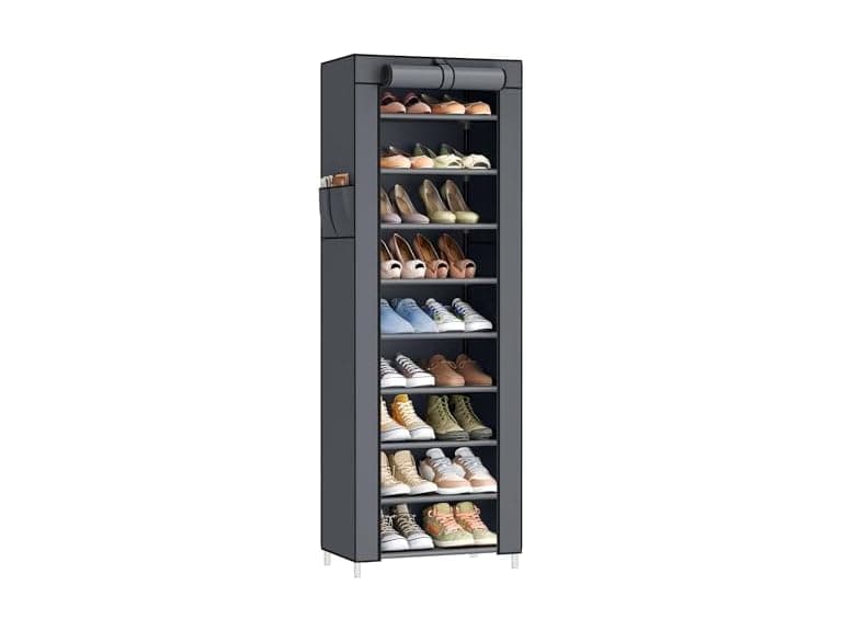 SONGMICS URXJ034GN02 SONGMICS 10-Tier Shoe Rack - Image 1