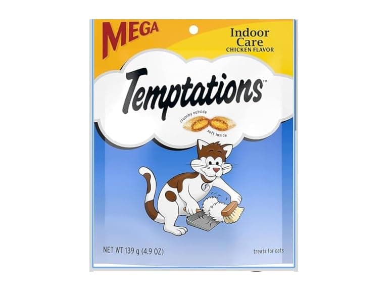 Temptations Indoor Control Chicken Flavor Cat Treats - Image 1