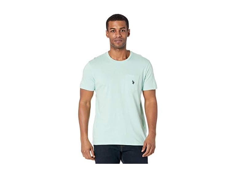 U.s. Polo Assn. (L) Solid Crew Neck T-shirt - Image 1