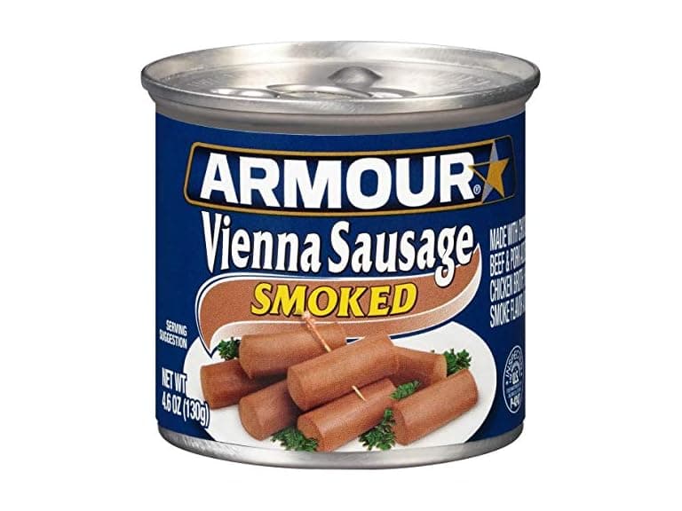 1CT Armour Smoked Vienna Sausage, 4.6 Ounce - Image 1