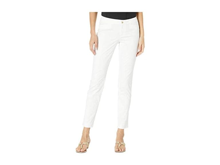 Lilly Pulitzer Women (2 29) Kelly Textured Pants - Image 1
