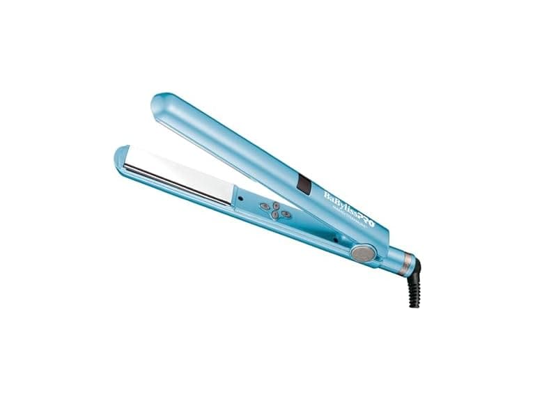 BaBylissPRO Nano Titanium Flat Iron Hair Straightener, 1" - Image 1