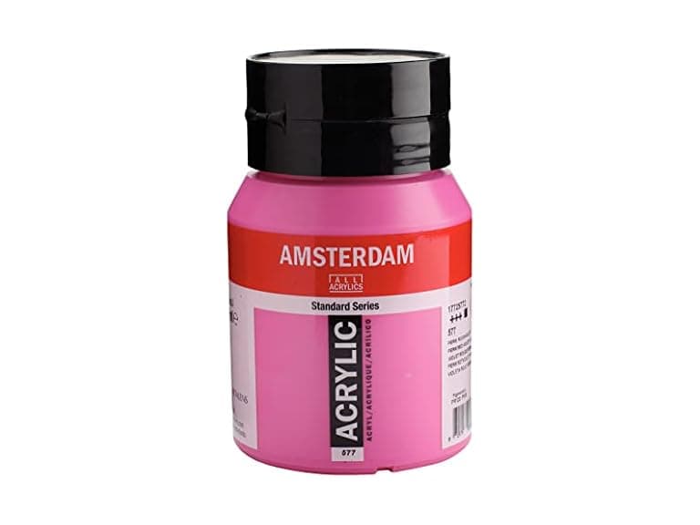Amsterdam Jar 500ml Permanent Red Violet - Image 1