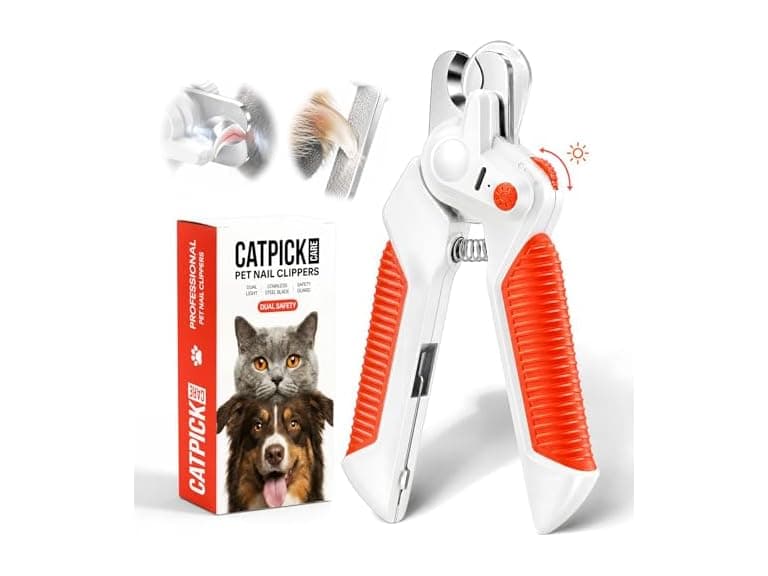Dogs & Cats Nail Clippers with Light – Safety Guard - Image 1