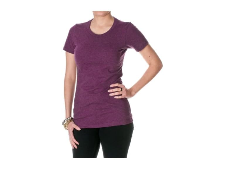 The Next Level Women (L) Crew Tee - Image 1