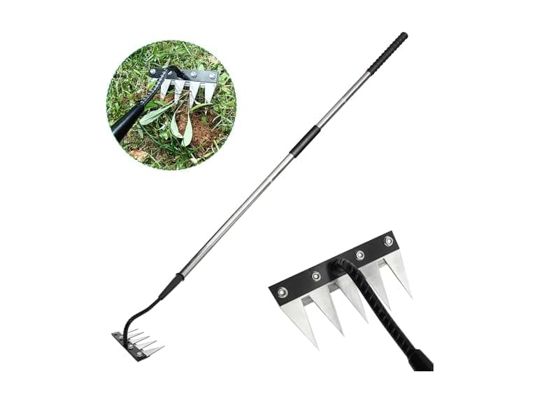 Qikstren Forged Iron Weeding Rake - Image 1