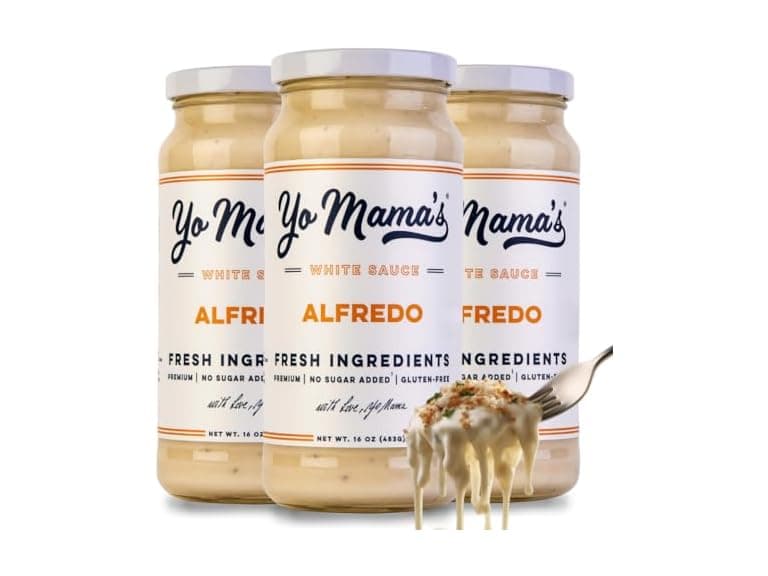 (6 Pack) Yo Mama's Alfredo Sauce - Classic - Image 1