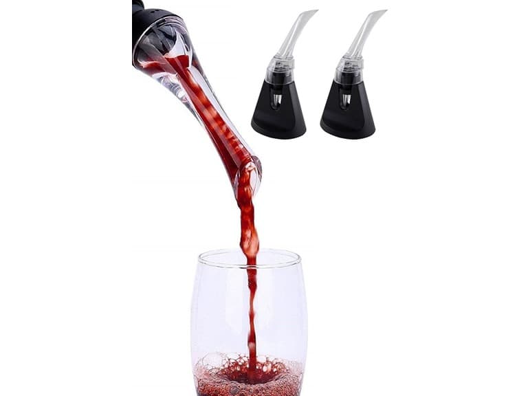2pk Wine Aerator Pourer & Decanter Spout - Image 1