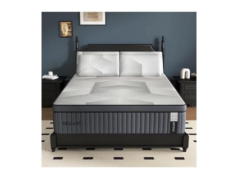 DIGLANT 14" Plush Hybrid Queen Mattress - Image 1