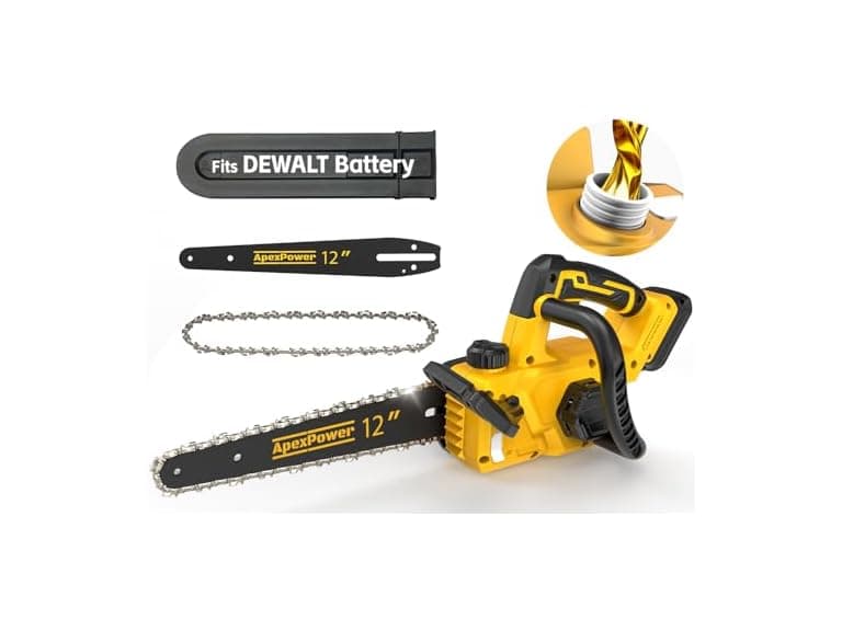 APEXPOWER 12" Brushless Electric Chainsaw - Image 1