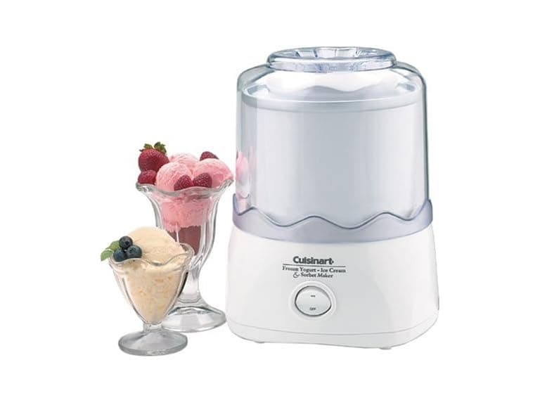 Cuisinart ICE-20P1FR 1.5 quart Ice Cream Maker Whit - Image 1
