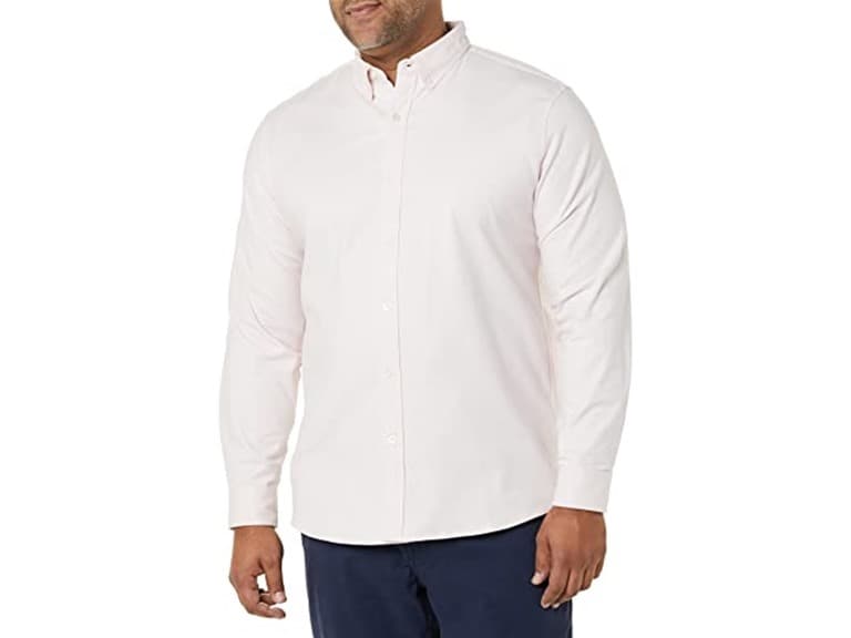 Amazon Essentials Mens LS Stretch Oxford Button Up - Image 1