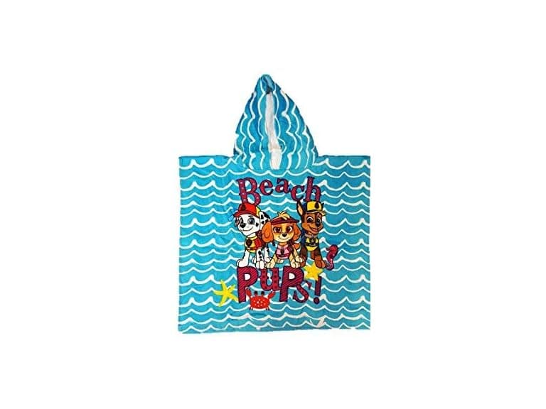 Paw Patrol Girls Beach Hooded Towels - Image 1